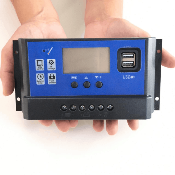 Controlador De Carga PWM 12Volts ou 24Volts - Imagem 4