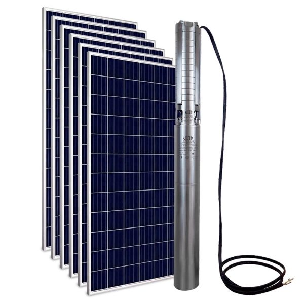 Kit Bomba Solar PRO Samking 2HP 4" 4SP2-13 CC/CA MAXX - até 130m ou 28.800 L/dia