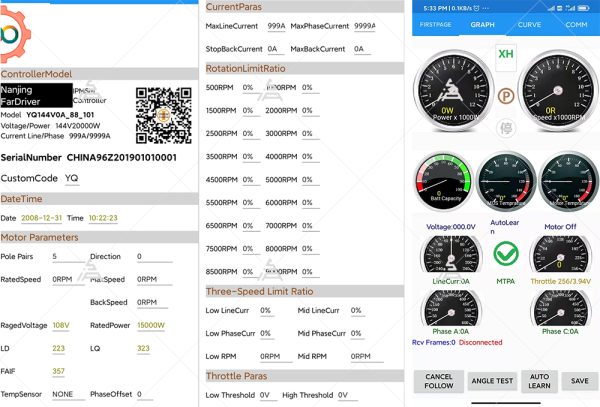 Moto elétrica Kit WT532_NI - Imagem 8