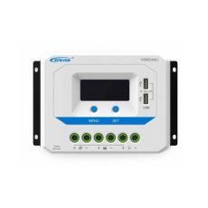 Controlador de Carga PWM 30A 12/24V - Epever Viewstar VS3024AU