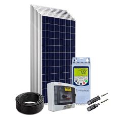 Kit Solar p/ Bomba  3 a 5 CV Trifásica 220V - com Inversor WEG Solar Drive CFW500