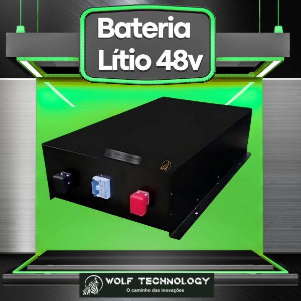 Bateria de Lítio   48V 120Ah- WT48120