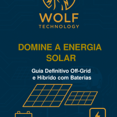 Domine a Energia Solar - Guia Definitivo Off-Grid e Híbrido com Baterias