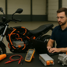 Manutenção de Motos, Scooters e Patinetes Elétricos